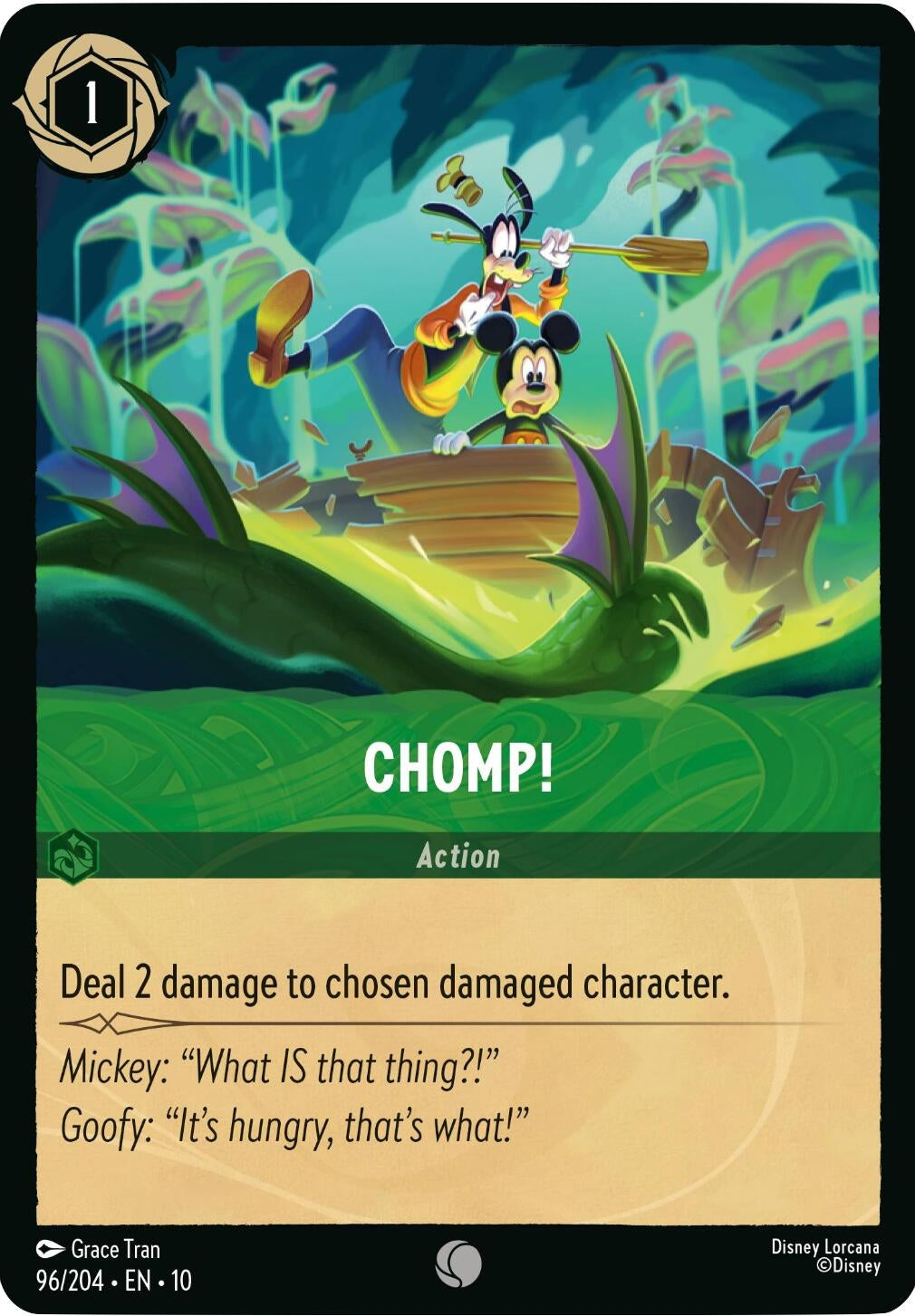 Image for Chomp! (96/204) (Whispers in the Well) (10) - Disney Lorcana