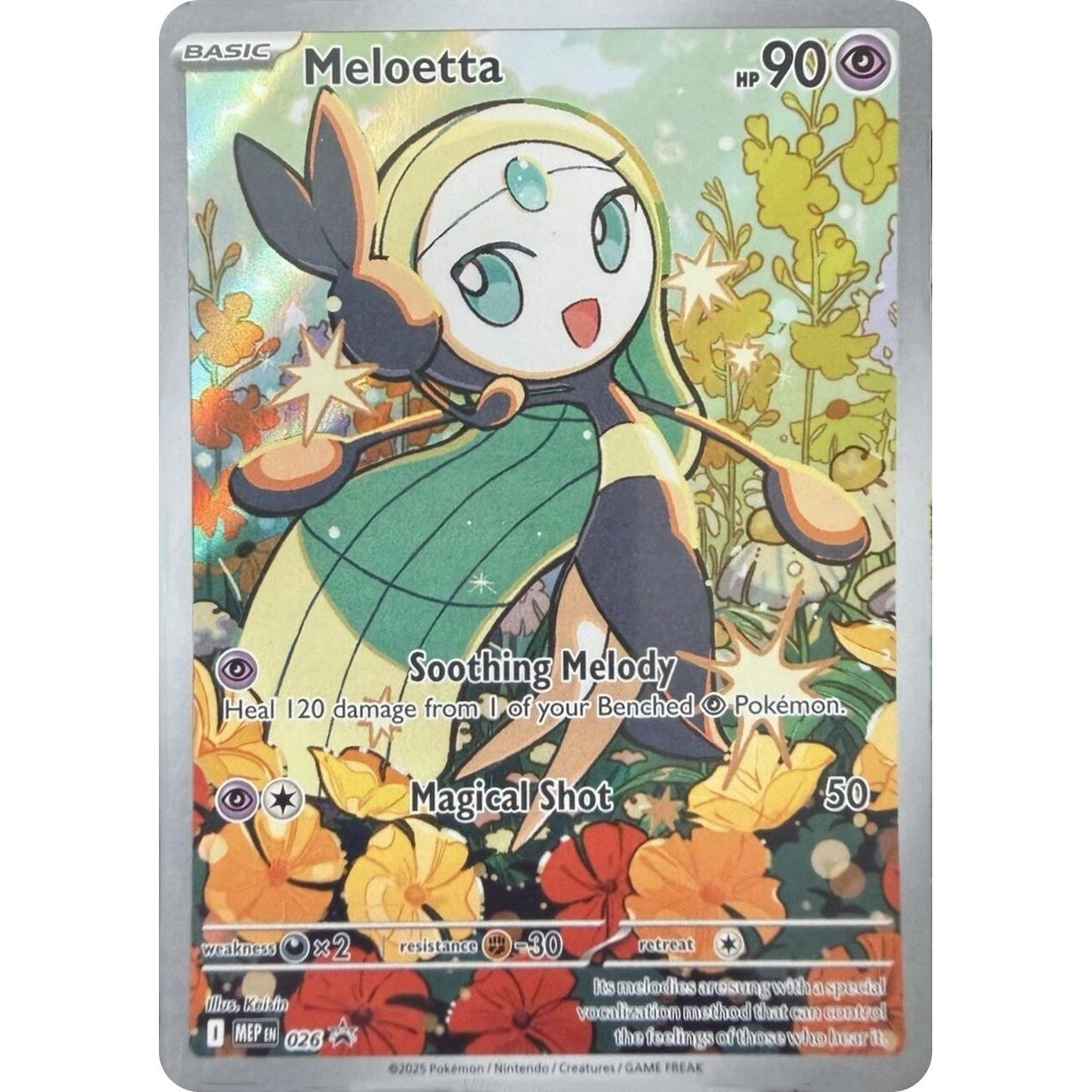 Image for Meloetta - 026 (026) (ME: Mega Evolution Promo) - Pokemon