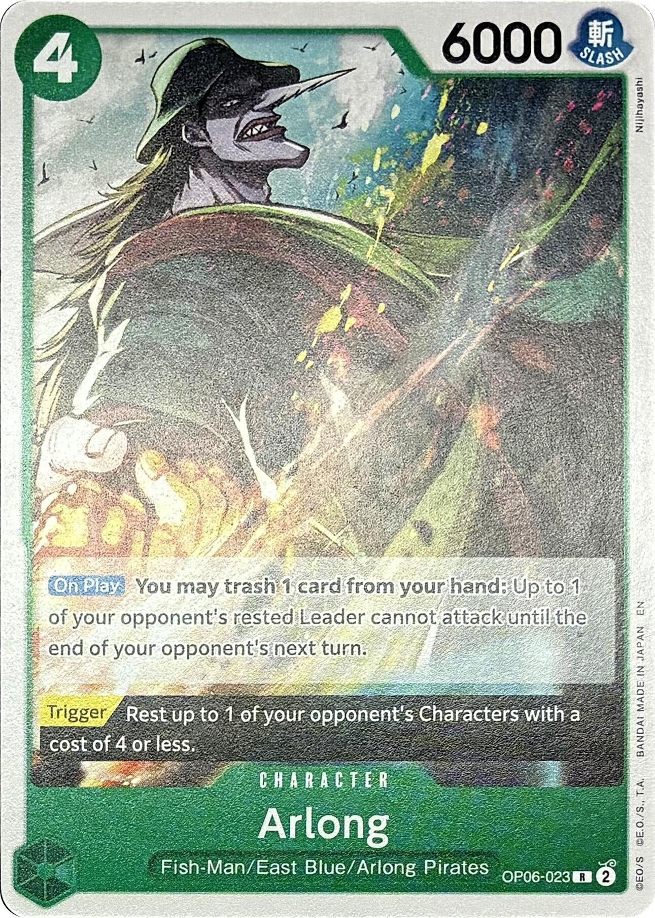 Image for Arlong - OP06-023 (OP06-023) (Learn Together Deck Set) (LT-01) - One Piece Card Game