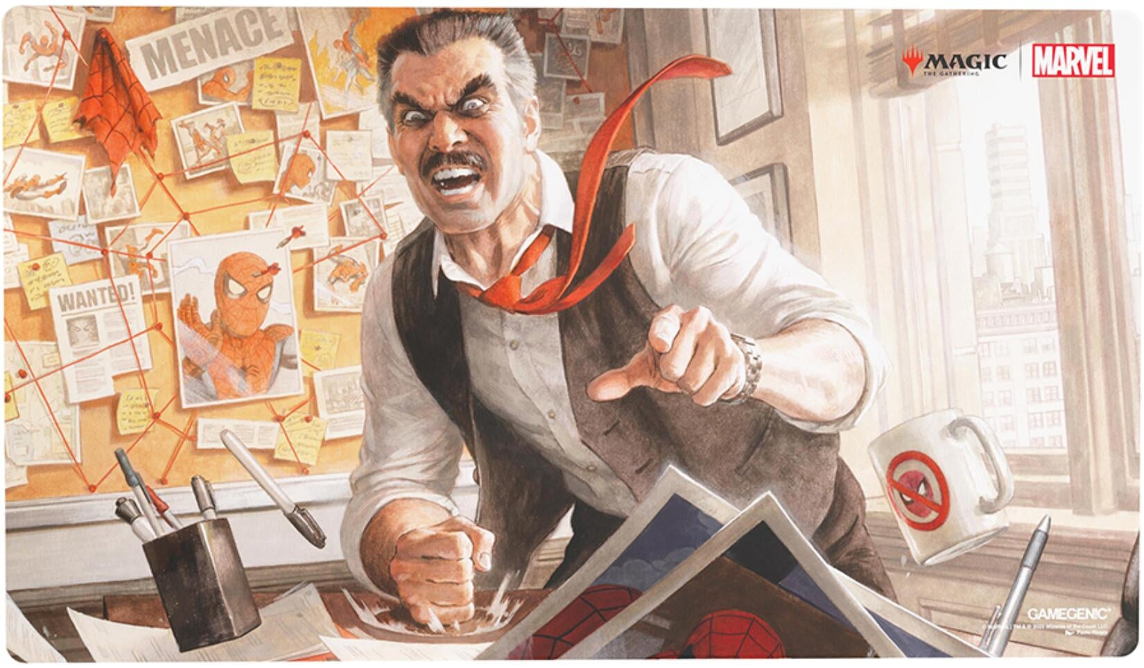Image for Magic: The Gathering Marvel's Spider-Man Prime Playmat - J. Jonah Jameson - Playmats