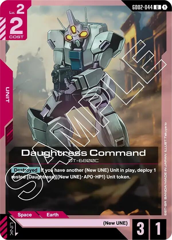 Image for Daughtress Command (GD02-044) (Dual Impact) (GD02) - Gundam Card Game