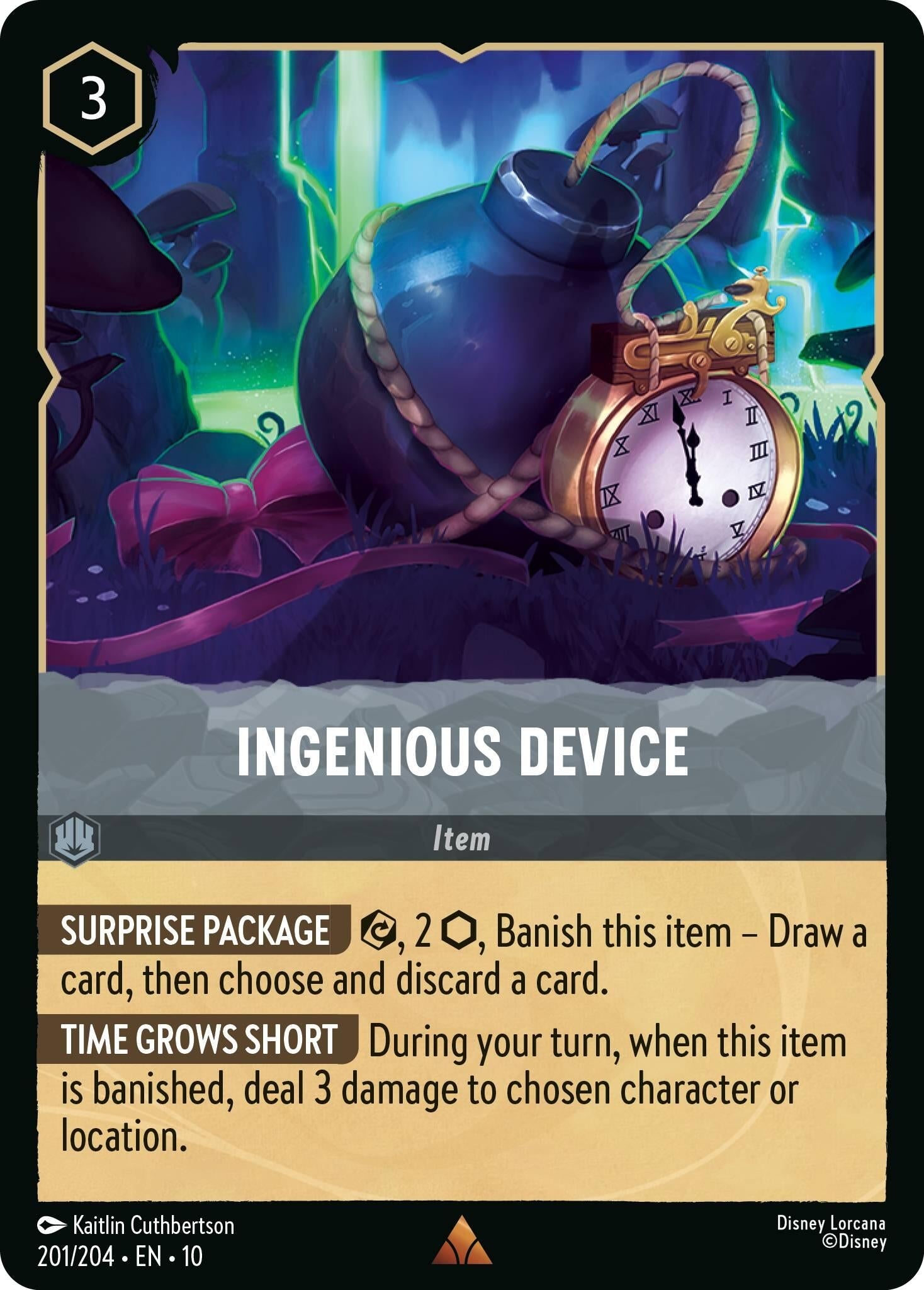 Image for Ingenious Device (201/204) (Whispers in the Well) (10) - Disney Lorcana
