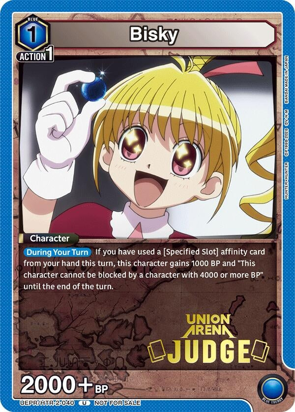 Image for Bisky (040) (Judge Pack) (UEPR/HTR-2-040) (Union Arena Promotion Cards) (UEPR) - Union Arena