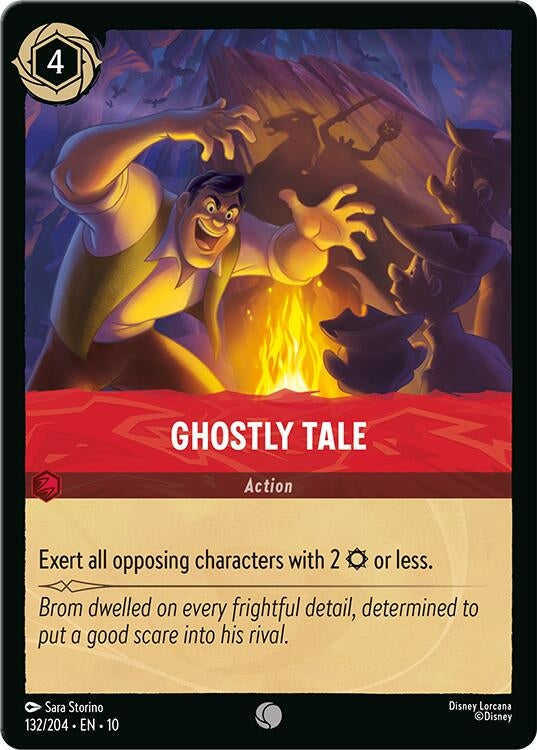 Image for Ghostly Tale (132/204) (Whispers in the Well) (10) - Disney Lorcana