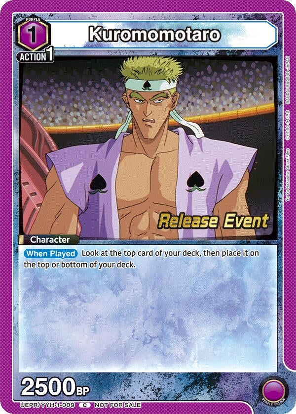 Image for Kuromomotaro (UEPR/YYH-1-009) (UE13BT: Yu Yu Hakusho: Ghost Files Release Event Cards) (UE13BT_RE) - Union Arena