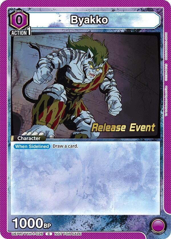 Image for Byakko (UEPR/YYH-1-026) (UE13BT: Yu Yu Hakusho: Ghost Files Release Event Cards) (UE13BT_RE) - Union Arena