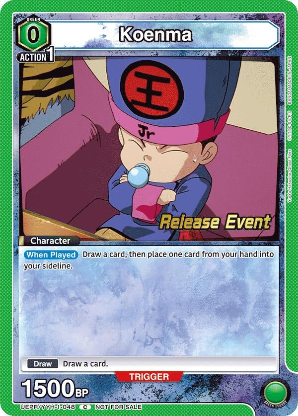 Image for Koenma (048) (UEPR/YYH-1-048) (UE13BT: Yu Yu Hakusho: Ghost Files Release Event Cards) (UE13BT_RE) - Union Arena