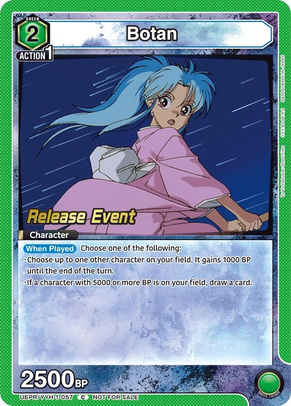 Image for Botan (057) (UEPR/YYH-1-057) (UE13BT: Yu Yu Hakusho: Ghost Files Release Event Cards) (UE13BT_RE) - Union Arena