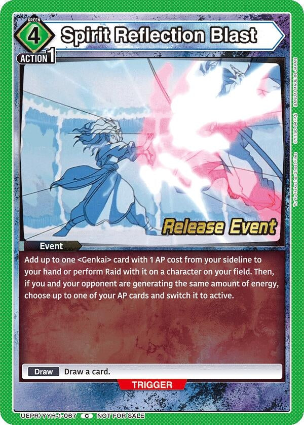 Image for Spirit Reflection Blast (UEPR/YYH-1-067) (UE13BT: Yu Yu Hakusho: Ghost Files Release Event Cards) (UE13BT_RE) - Union Arena