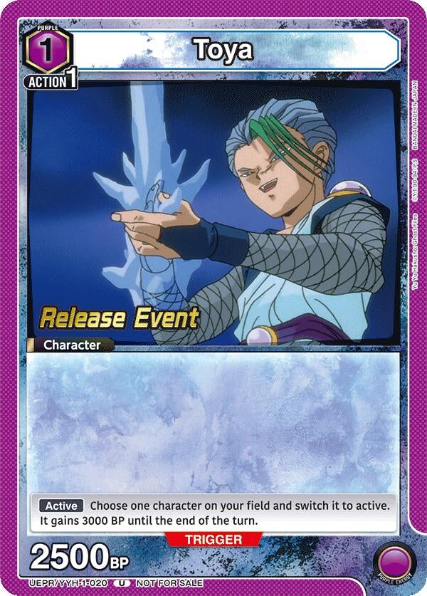 Image for Toya (UEPR/YYH-1-020) (UE13BT: Yu Yu Hakusho: Ghost Files Release Event Cards) (UE13BT_RE) - Union Arena