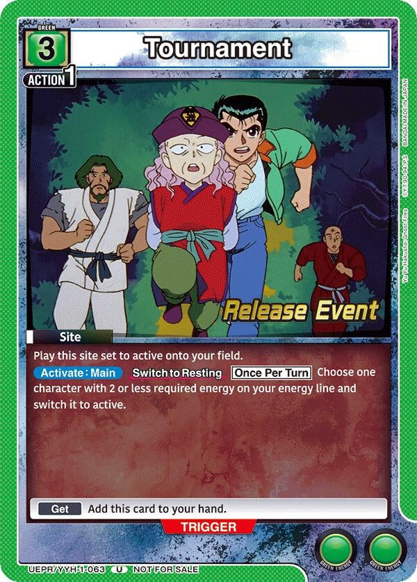 Image for Tournament (UEPR/YYH-1-063) (UE13BT: Yu Yu Hakusho: Ghost Files Release Event Cards) (UE13BT_RE) - Union Arena