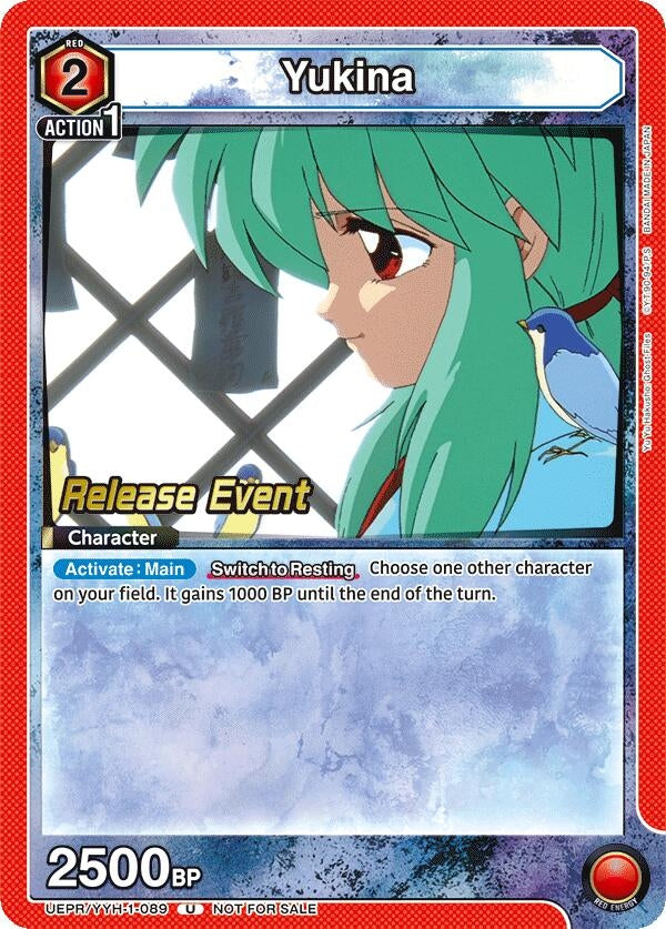 Image for Yukina (089) (UEPR/YYH-1-089) (UE13BT: Yu Yu Hakusho: Ghost Files Release Event Cards) (UE13BT_RE) - Union Arena