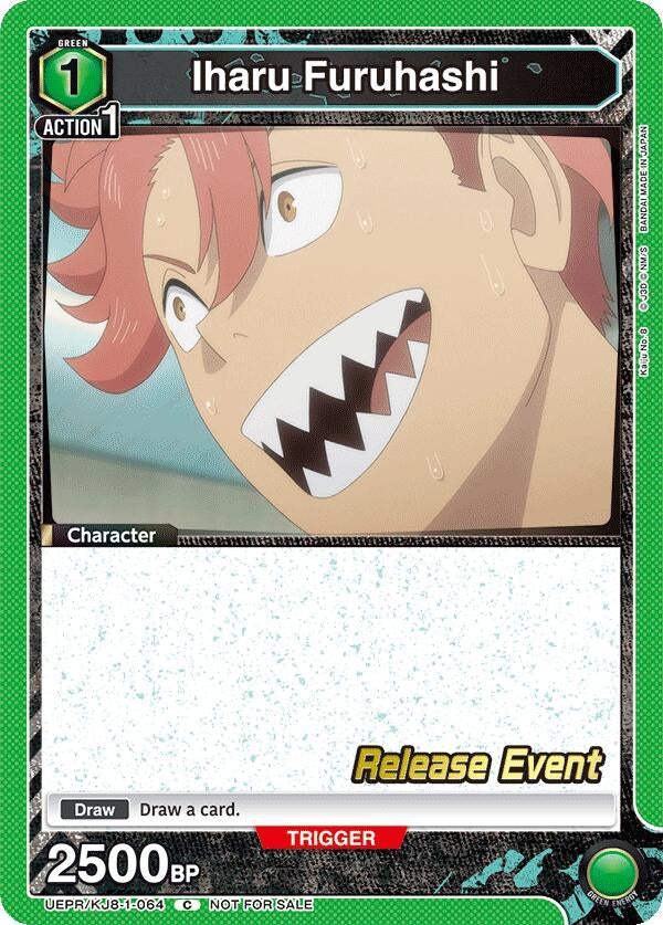 Image for Iharu Furuhashi (064) (UEPR/KJ8-1-064) (UE12BT: Kaiju No. 8 Release Event Cards) (UE12BT_RE) - Union Arena