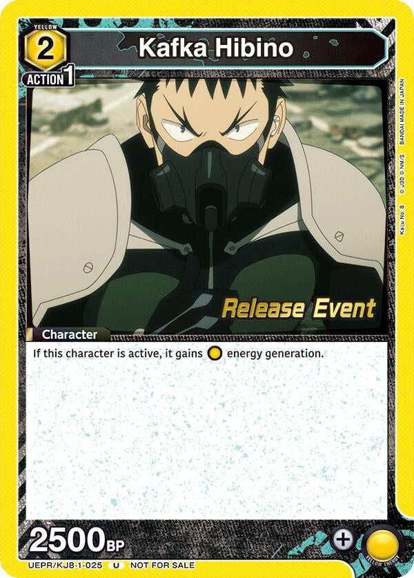 Image for Kafka Hibino (025) (UEPR/KJ8-1-025) (UE12BT: Kaiju No. 8 Release Event Cards) (UE12BT_RE) - Union Arena