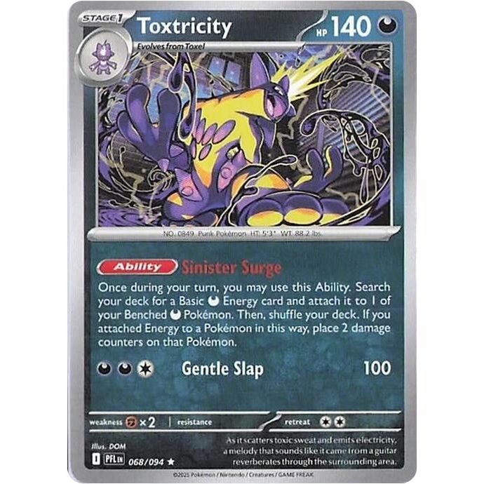 Image for Toxtricity (068/094) (ME02: Phantasmal Flames) - Pokemon