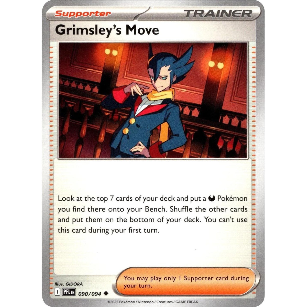 Image for Grimsley's Move (090/094) (ME02: Phantasmal Flames) - Pokemon