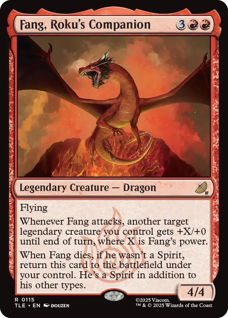 Fang, Roku's Companion (115) (Avatar: The Last Airbender: Eternal-Legal) - PokeBox USA