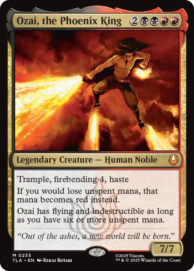 Ozai, the Phoenix King (235) (Avatar: The Last Airbender) - PokeBox USA