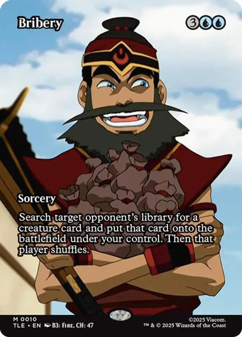 Bribery (Borderless) (10) (Avatar: The Last Airbender: Eternal-Legal)