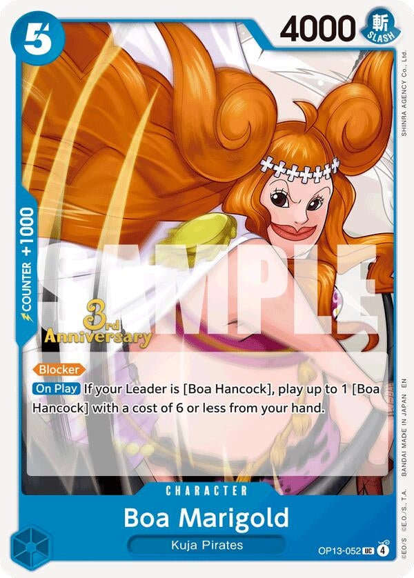 Image for Boa Marigold (OP13-052) (Carrying On His Will: 3rd Anniversary Tournament Cards) (OP13 ANN) - One Piece Card Game