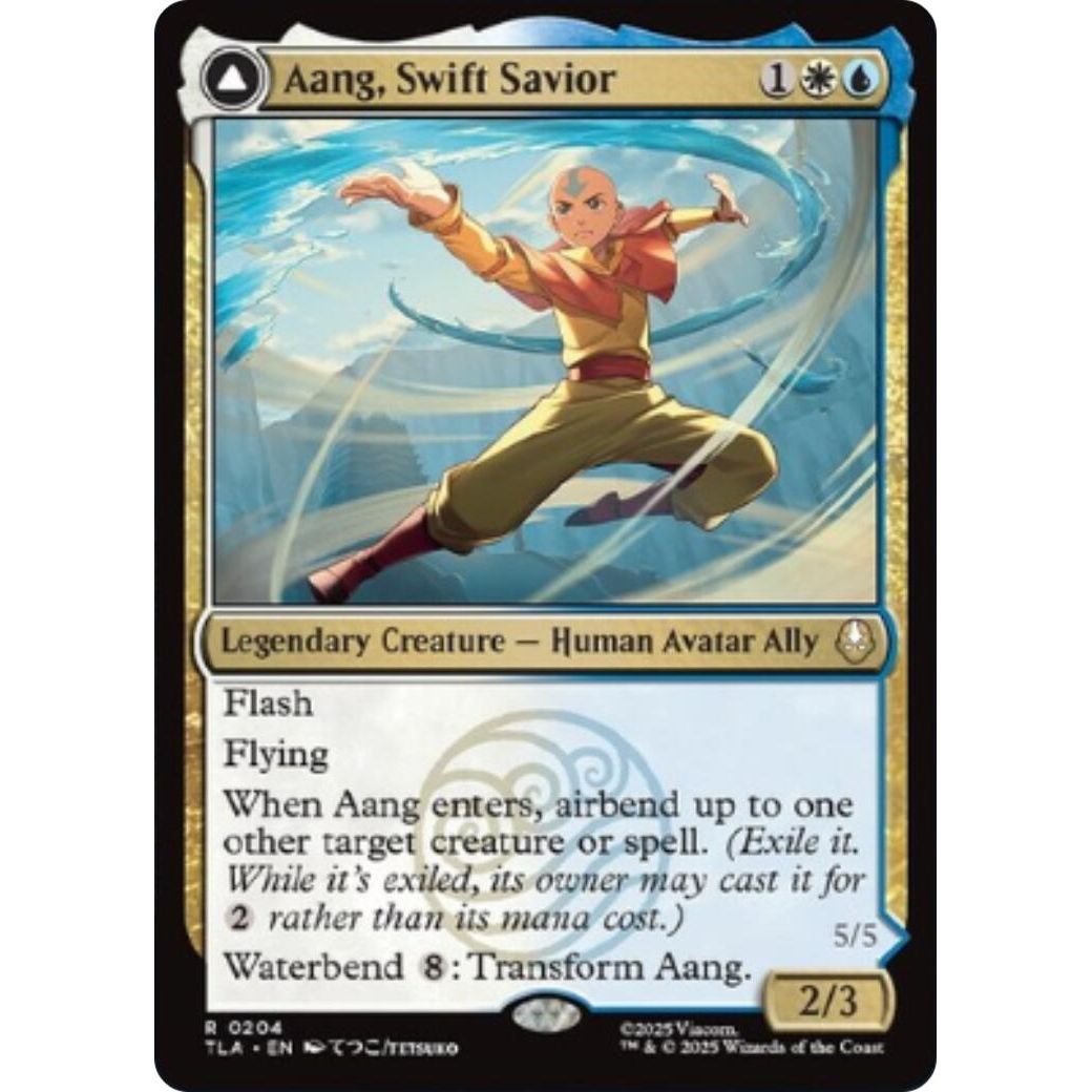 Aang, Swift Savior (204) (Avatar: The Last Airbender) - PokeBox USA
