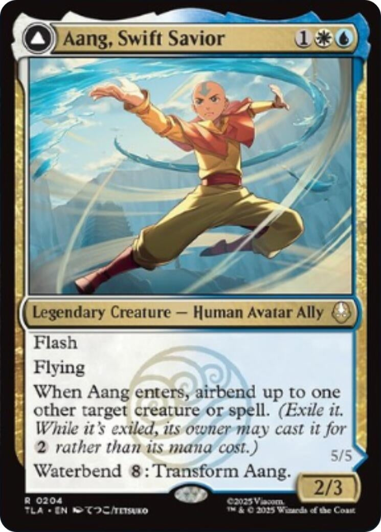 Aang, Swift Savior (204) (Avatar: The Last Airbender) - PokeBox USA