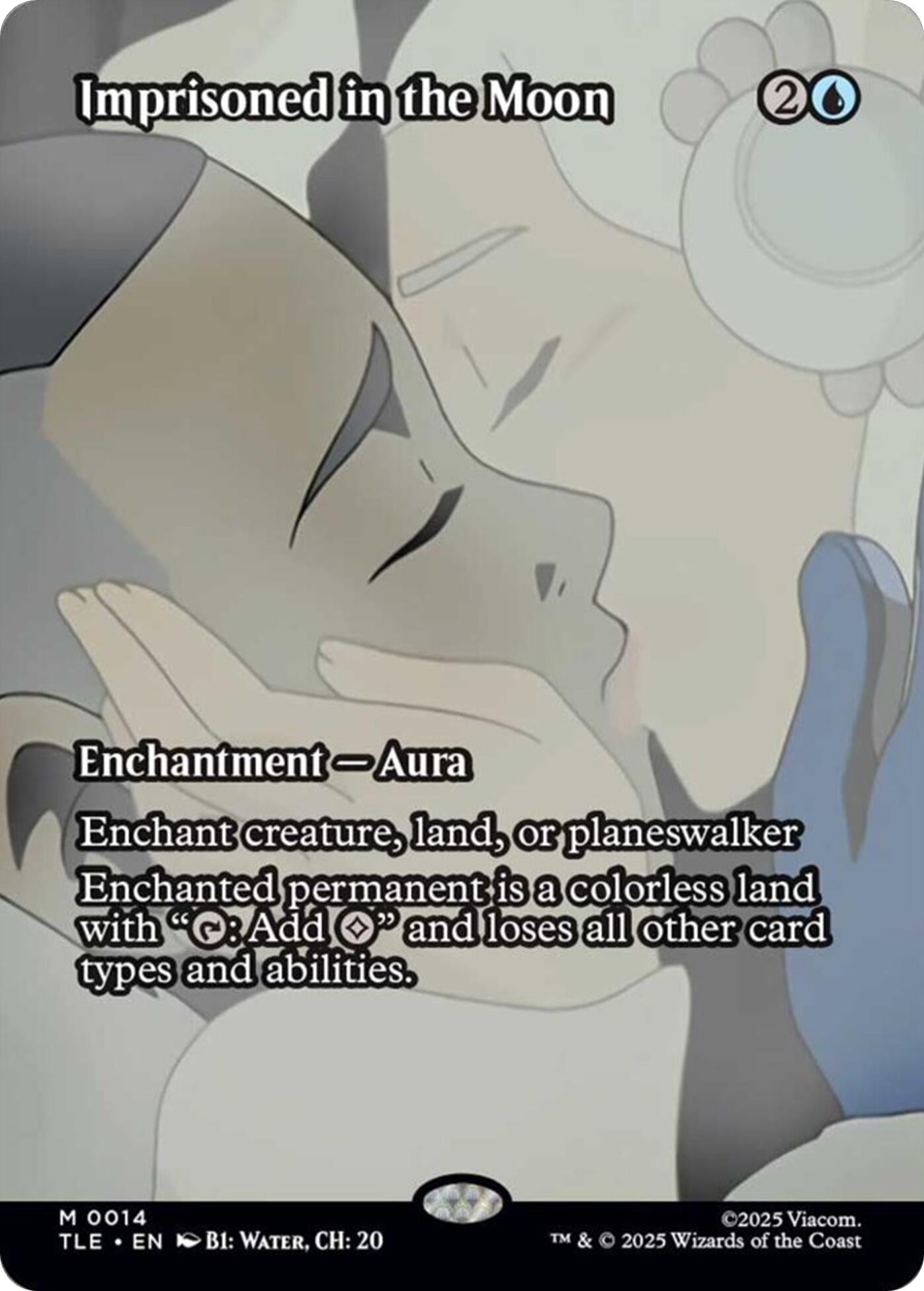 Imprisoned in the Moon (Borderless) (14) (Avatar: The Last Airbender: Eternal-Legal)