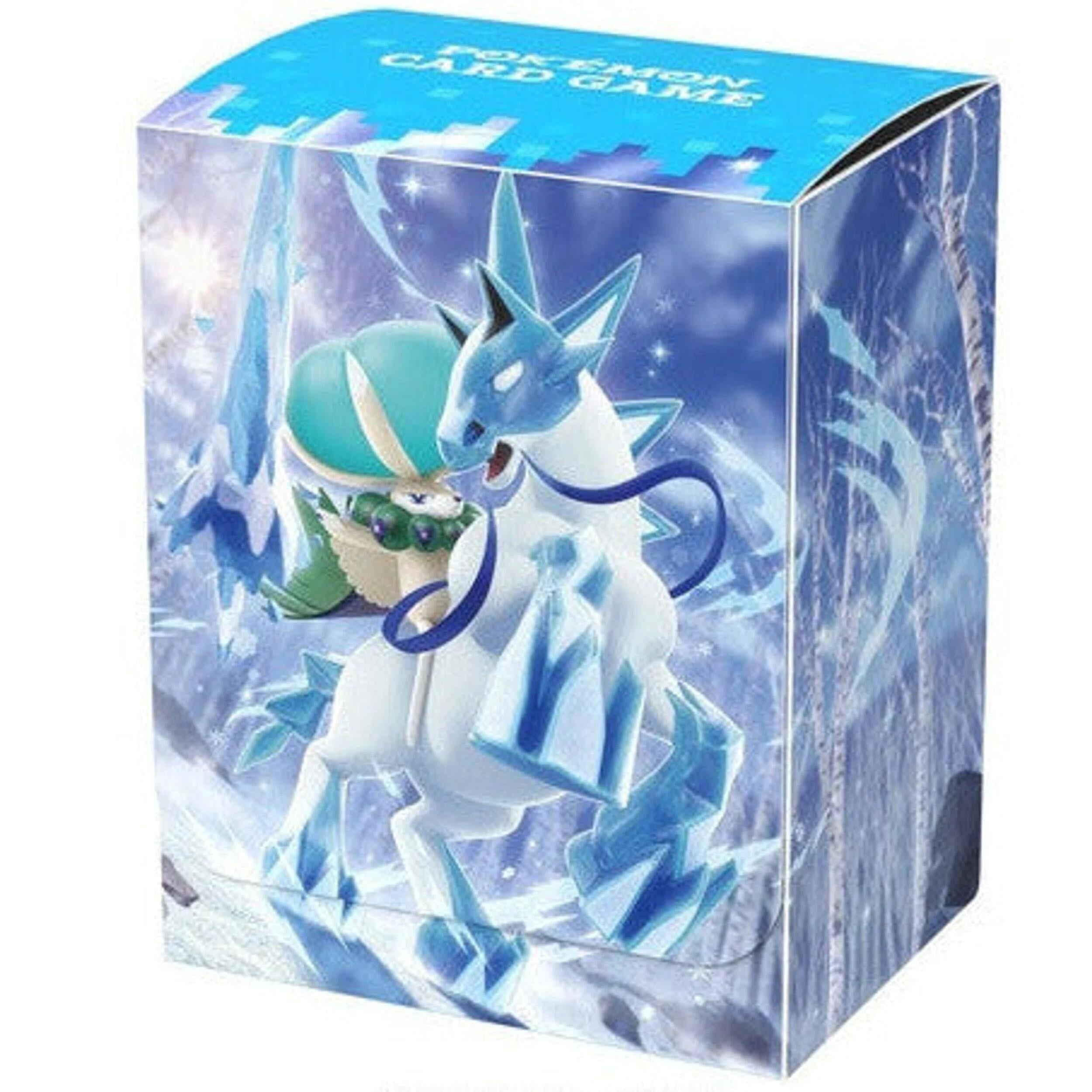 Image for Pokemon Center Exclusive: Calyrex Ice Rider Silver Lance Deck Box - Deck Boxes