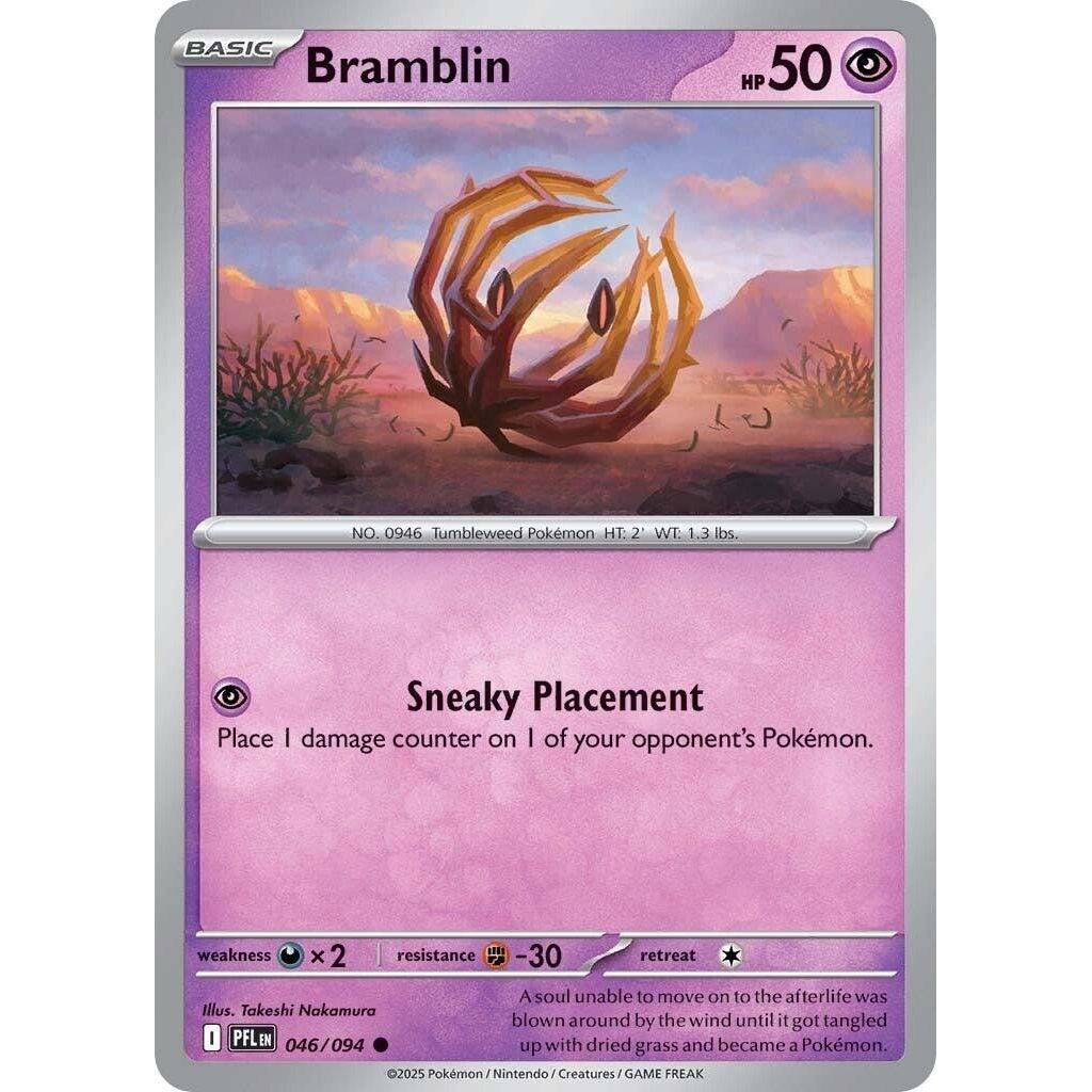 Image for Bramblin (046/094) (ME02: Phantasmal Flames) - Pokemon