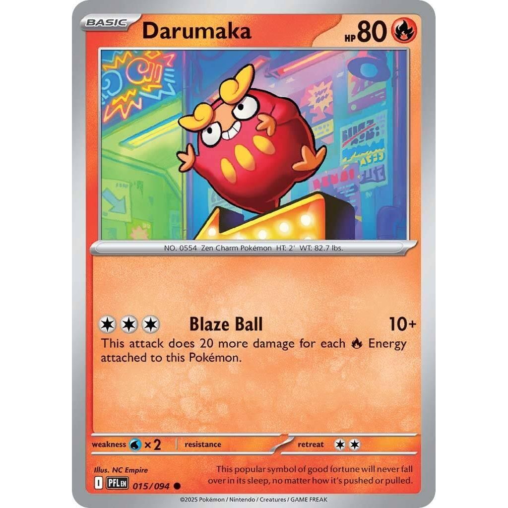 Image for Darumaka (015/094) (ME02: Phantasmal Flames) - Pokemon