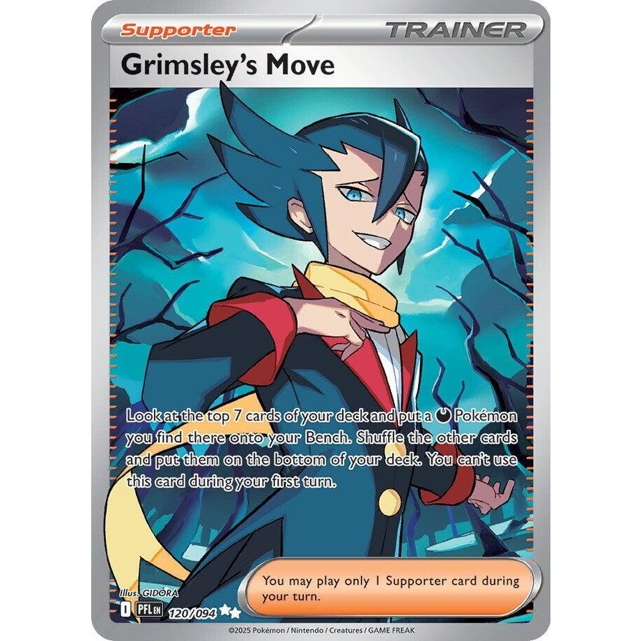 Image for Grimsley's Move (120/094) (ME02: Phantasmal Flames) - Pokemon