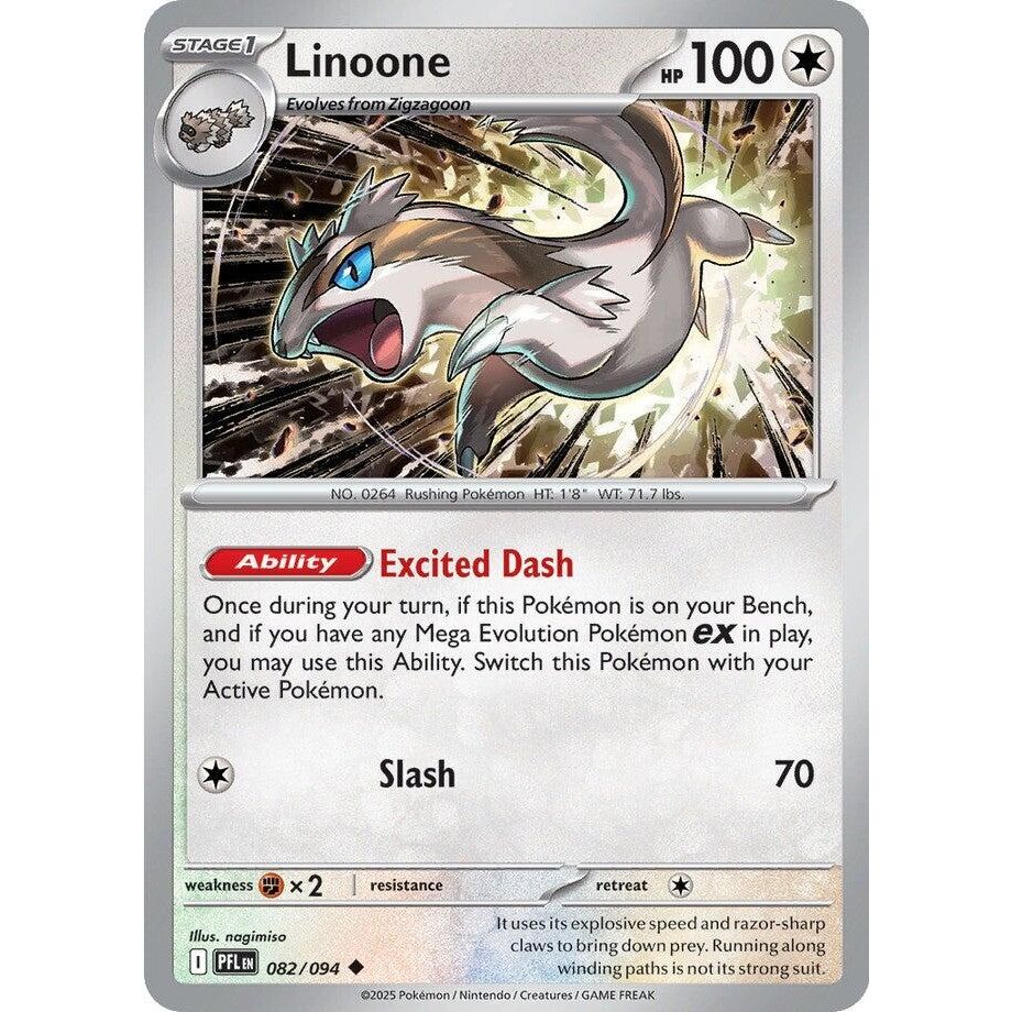 Image for Linoone (082/094) (ME02: Phantasmal Flames) - Pokemon