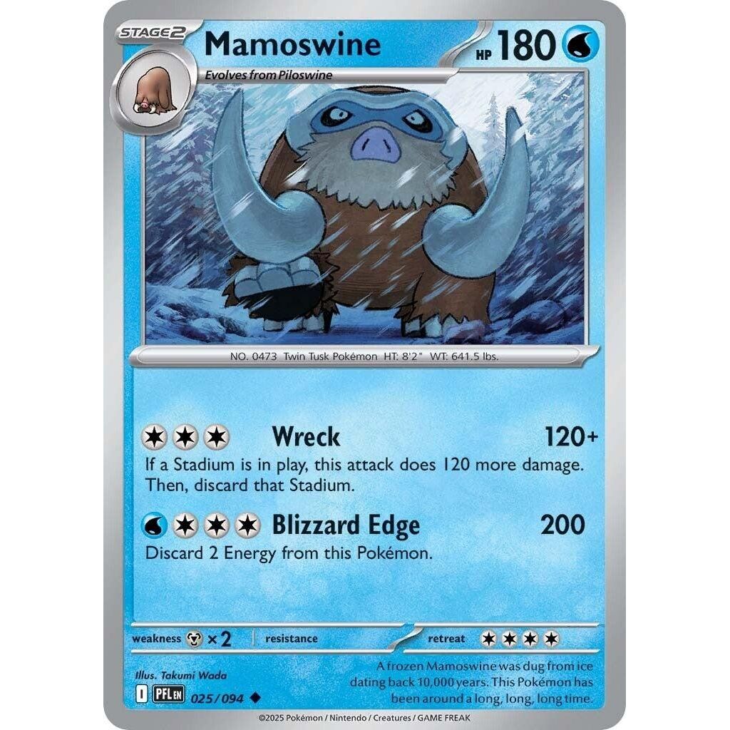 Image for Mamoswine (025/094) (ME02: Phantasmal Flames) - Pokemon