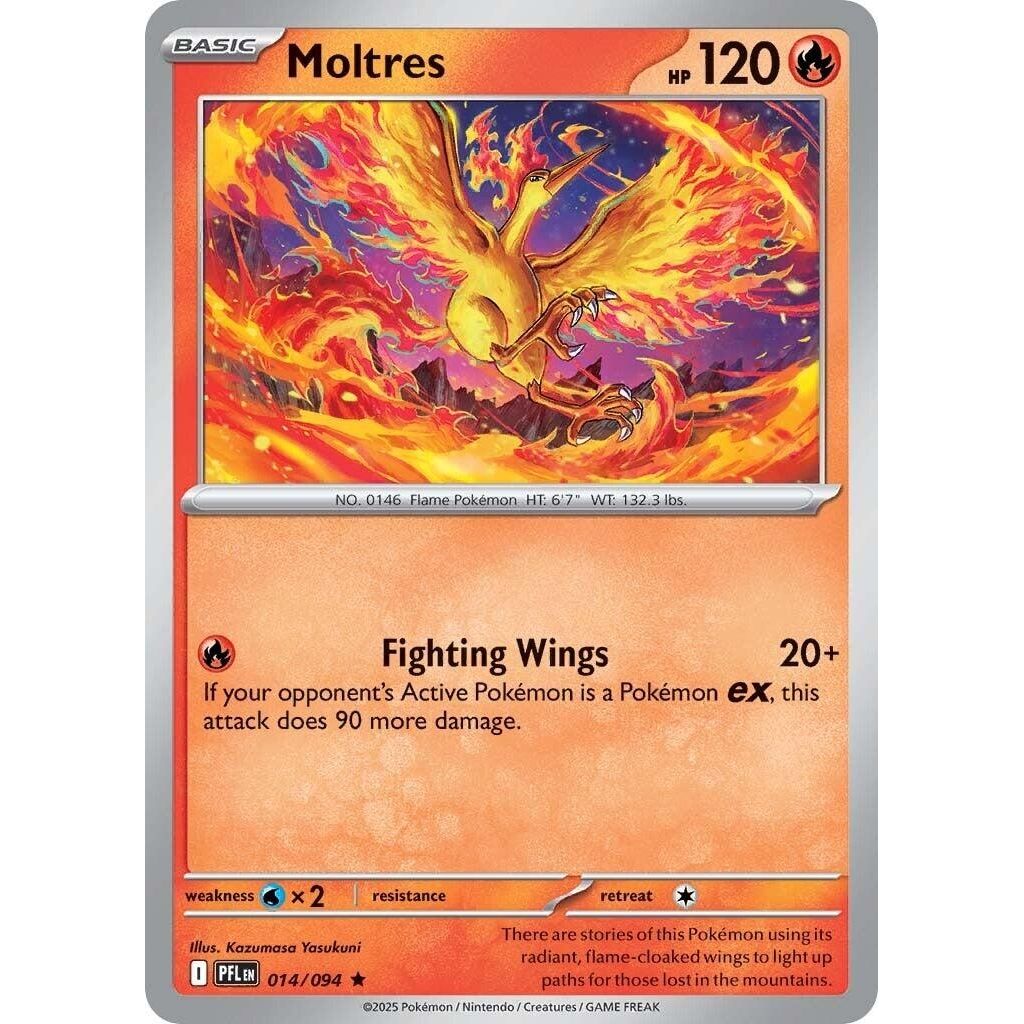 Image for Moltres (014/094) (ME02: Phantasmal Flames) - Pokemon
