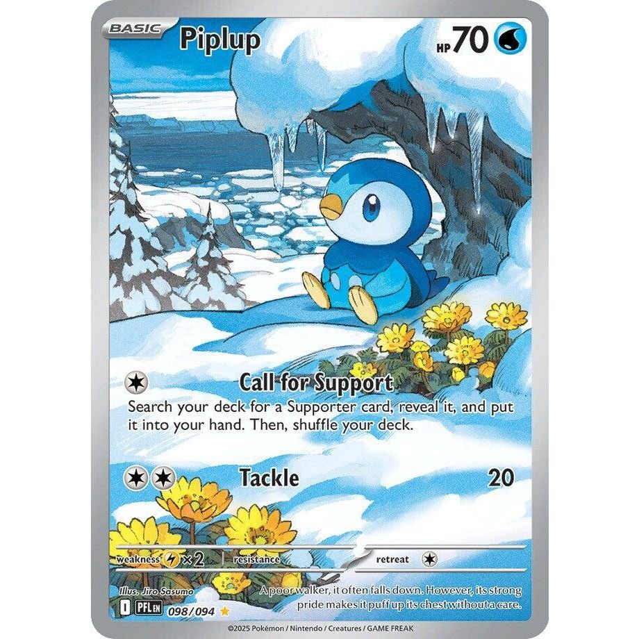 Image for Piplup (098/094) (ME02: Phantasmal Flames) - Pokemon