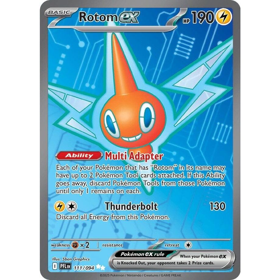 Image for Rotom ex (111/094) (ME02: Phantasmal Flames) - Pokemon