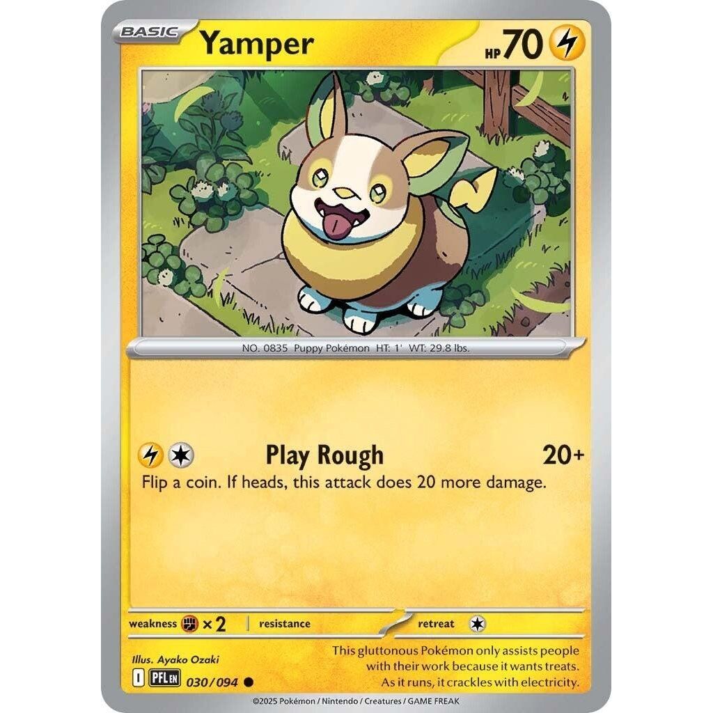 Image for Yamper (030/094) (ME02: Phantasmal Flames) - Pokemon