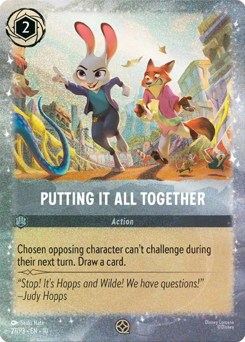 Image for Putting It All Together (27) (Disney Lorcana Promo Cards) (DLPC) - Disney Lorcana