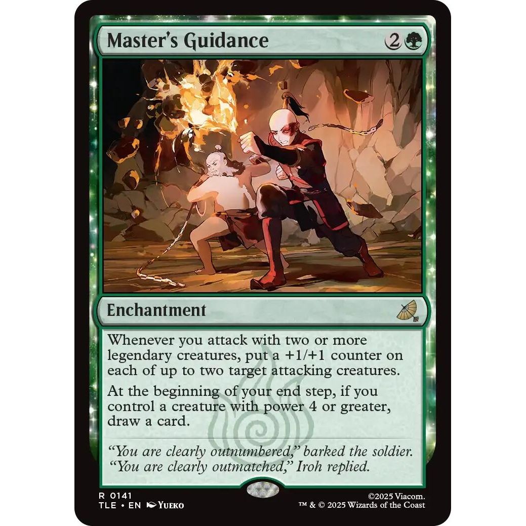 Master's Guidance (141) (Avatar: The Last Airbender: Eternal-Legal) - PokeBox USA