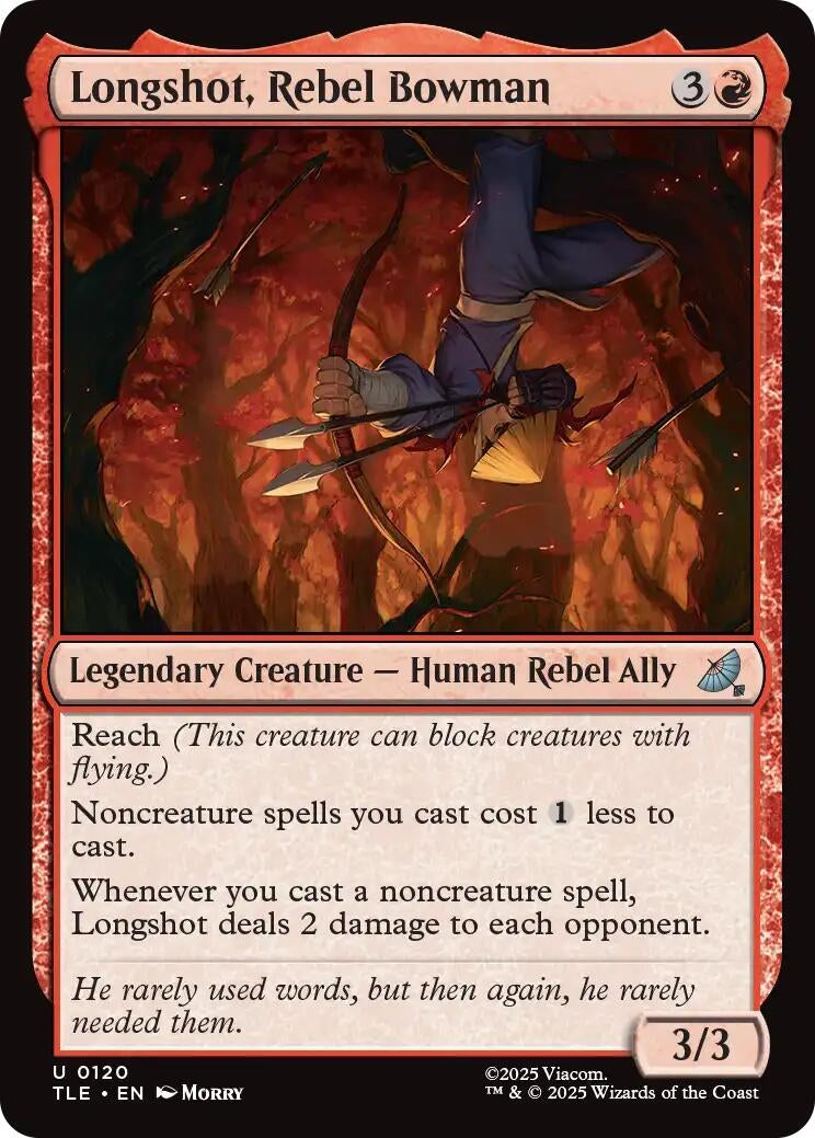 Longshot, Rebel Bowman (120) (Avatar: The Last Airbender: Eternal-Legal)