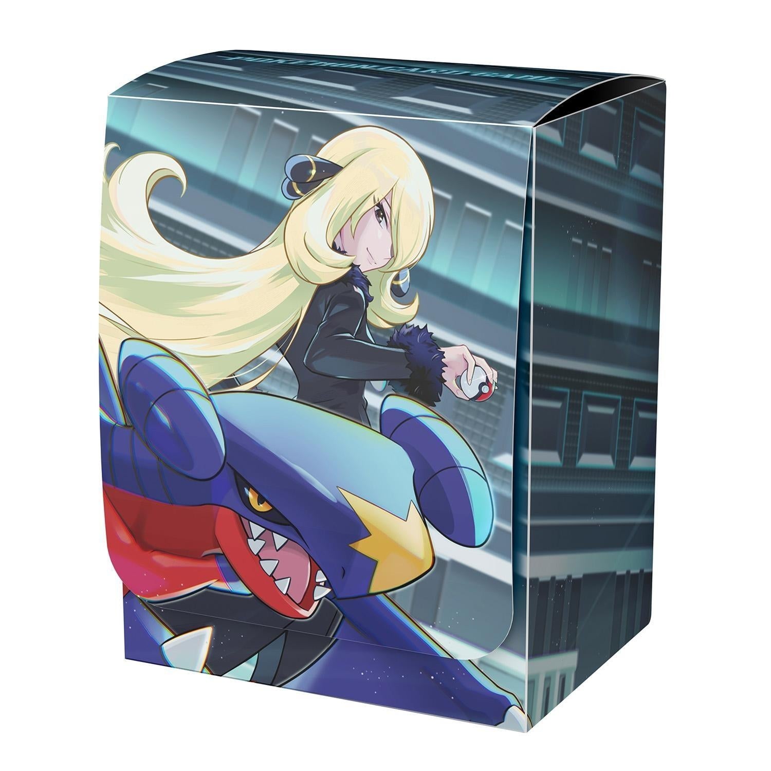 Image for Pokemon Center Japan Exclusive: Cynthia & Garchomp 2025 Deck Box - Deck Boxes