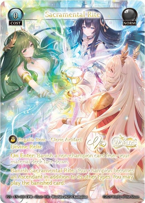Image for Sacramental Rite (000) (Promotional Cards) (P) - Grand Archive TCG