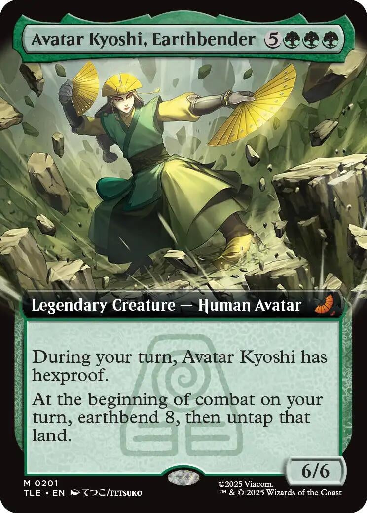 Avatar Kyoshi, Earthbender (Extended Art) (201) (Avatar: The Last Airbender: Eternal-Legal)