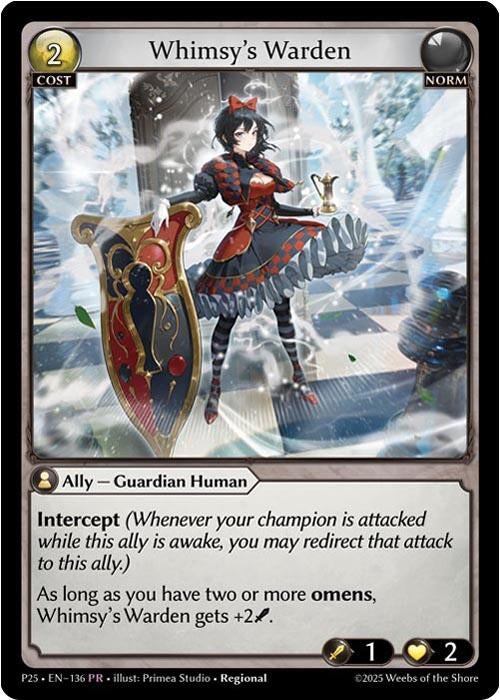 Image for Whimsy's Warden (136) (Promotional Cards) (P) - Grand Archive TCG