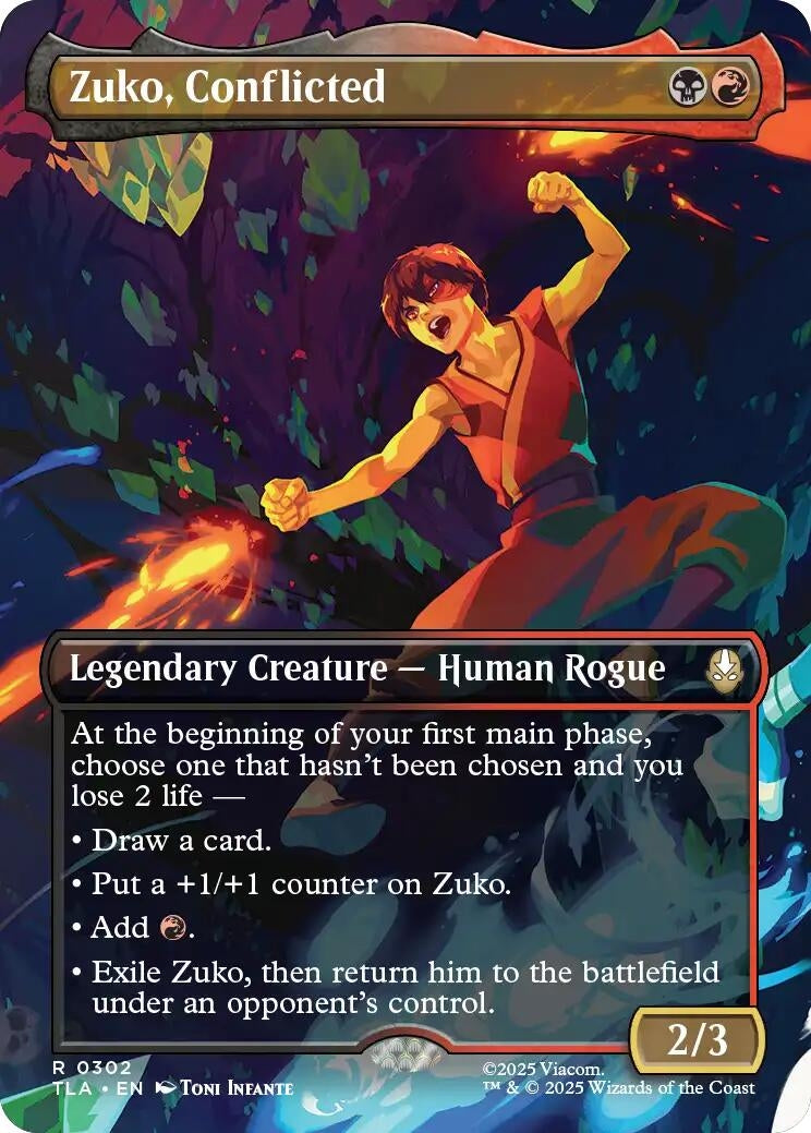 Zuko, Conflicted (Borderless) (302) (Avatar: The Last Airbender)