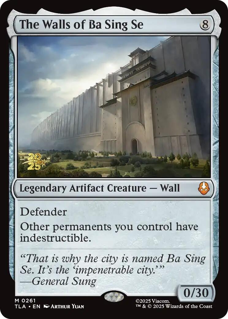 The Walls of Ba Sing Se (261) (Prerelease Cards)