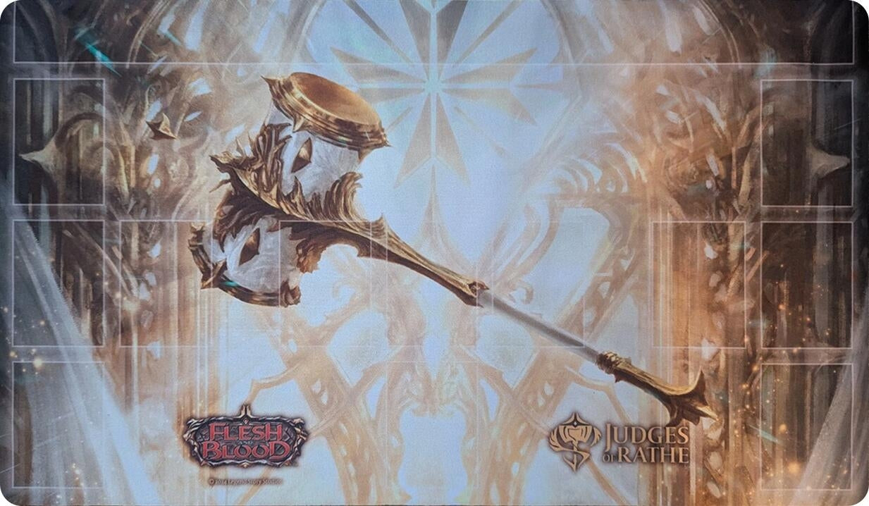 Image for Flesh and Blood Playmat - Gavel of Natural Order - Playmats