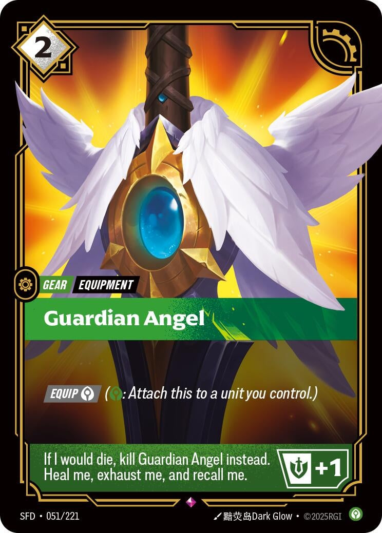 Image for Guardian Angel (051/221) (Spiritforged) (SFD) - Riftbound: League of Legends Trading Card Game