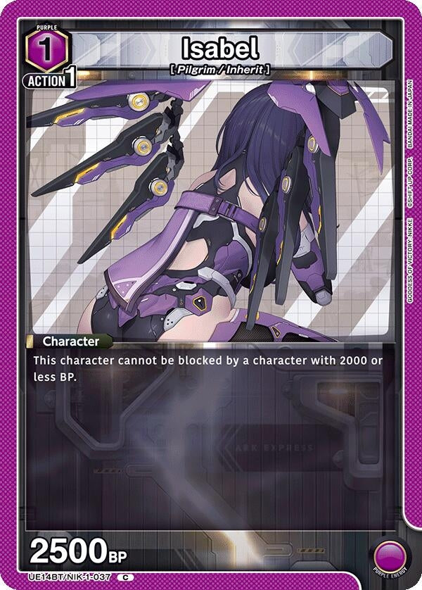 Image for Isabel (037) (UE14BT/NIK-1-037) (UE14BT: GODDESS OF VICTORY: NIKKE) (UE14BT) - Union Arena