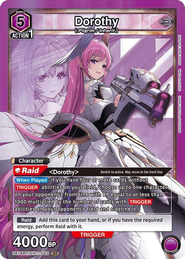 Image for Dorothy (043) (UE14BT/NIK-1-043) (UE14BT: GODDESS OF VICTORY: NIKKE) (UE14BT) - Union Arena